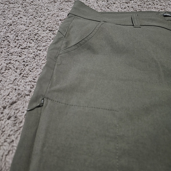 Prana Halle Pant II Convertible Roll Up Hiking Bootcut Pant Size 12 Travel - Picture 8 of 8